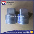 stainless steel threaded plug